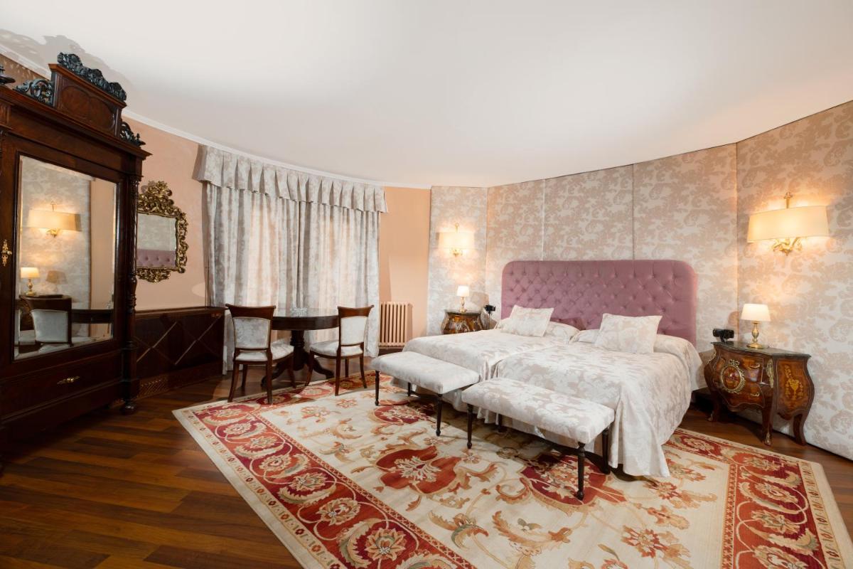 Cama o camas de una habitación en Rigat Park & Spa Hotel - Adults Recommended
