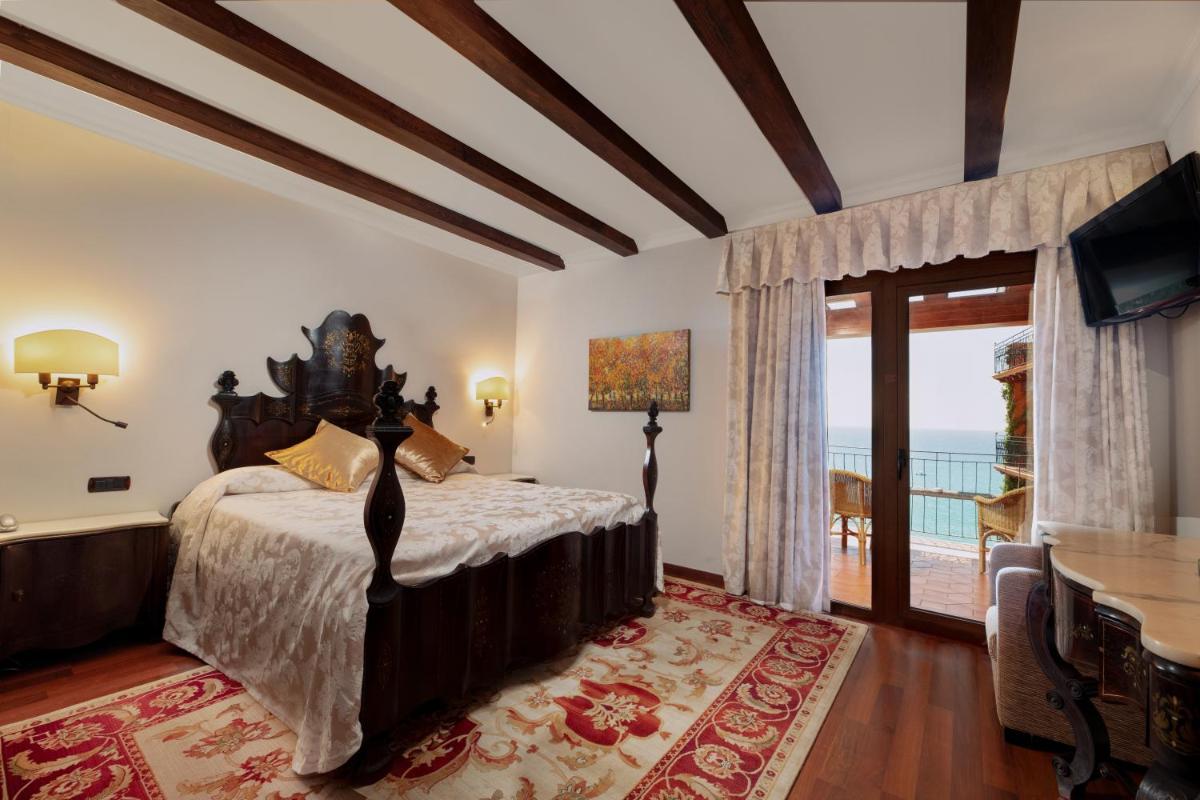 Cama o camas de una habitación en Rigat Park & Spa Hotel - Adults Recommended