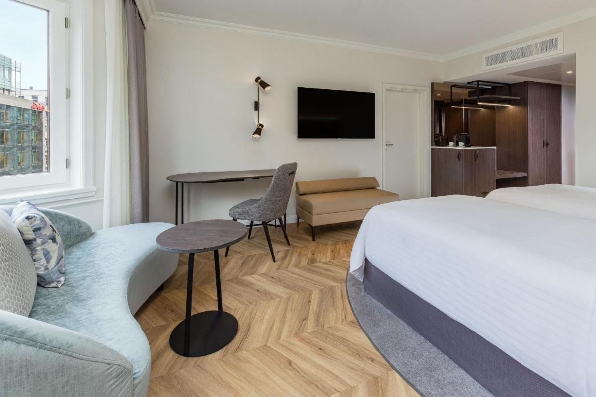 Ein Bett oder Betten in einem Zimmer der Unterkunft The Westin Grand Berlin