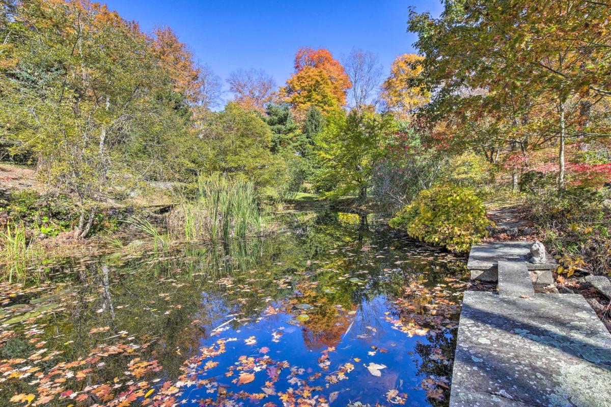 Stunning Pawling Retreat with Ponds and Waterfall - Housity