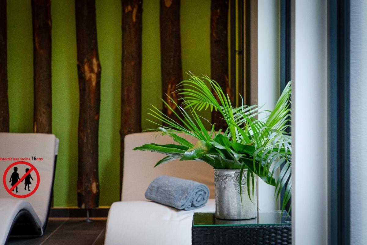 Coin salon dans l'établissement Europe Haguenau – Hotel & Spa