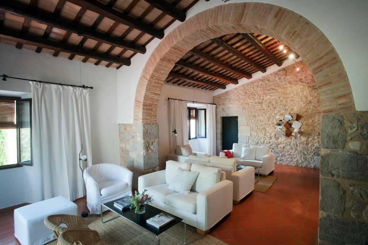Zona de estar de Mas Falgarona Hotel Boutique & SPA