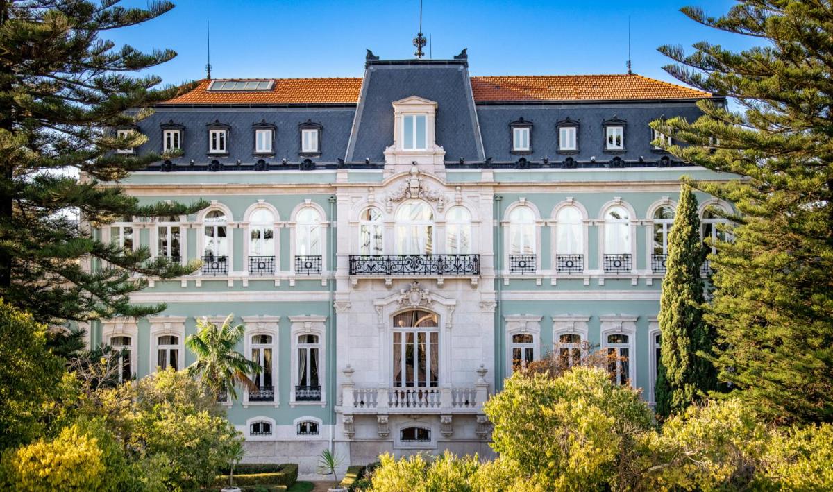 O edifício onde o hotel está situado