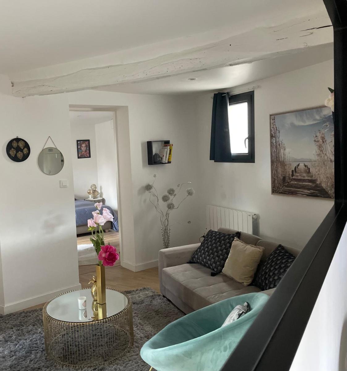 Joli appartement avec cour privée proche gare & centre ville - Hizvo