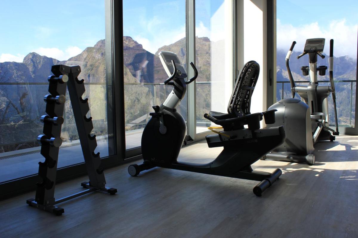 O centro de fitness e/ou as comodidades de fitness de Eira do Serrado - Hotel & Spa