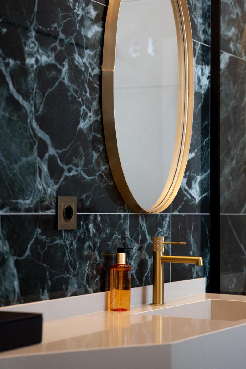 Un baño de Hotel Boutique Las Indianas