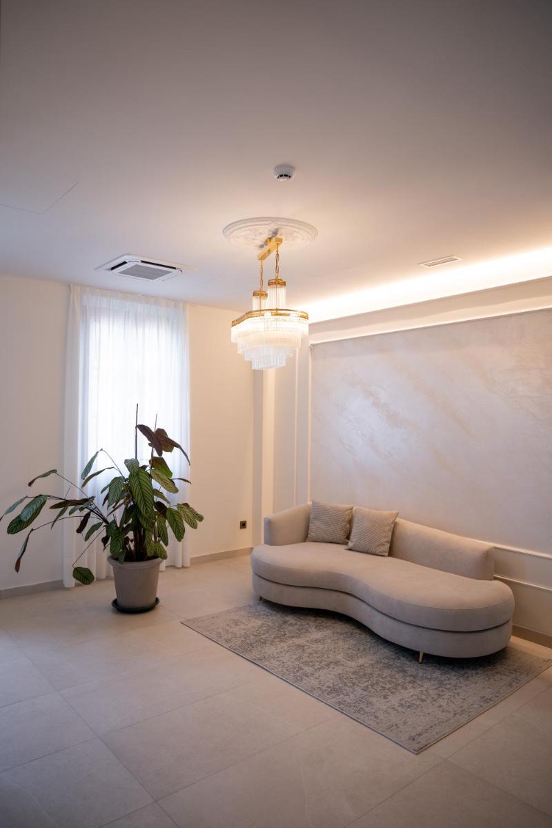 Zona de estar de Hotel Boutique Las Indianas
