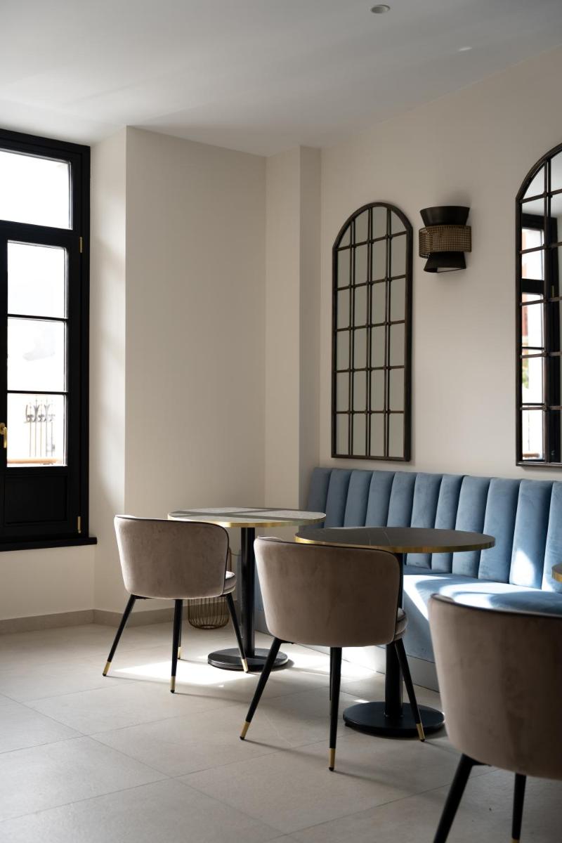 Zona de estar de Hotel Boutique Las Indianas