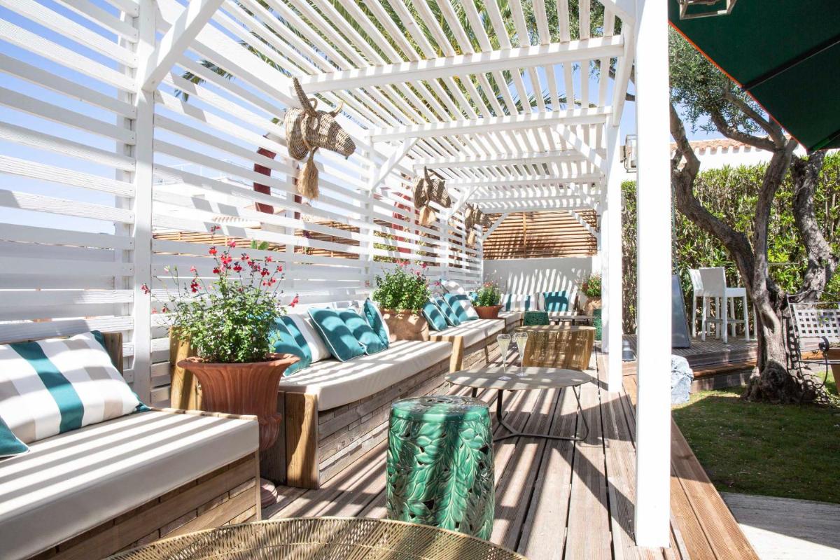 Balcon ou terrasse dans l'établissement Relais et Châteaux Thalasso & Spa Ile de la Lagune