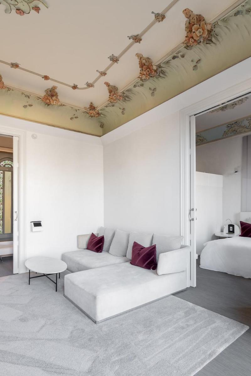 Zona de estar de El Palauet Royal Suites