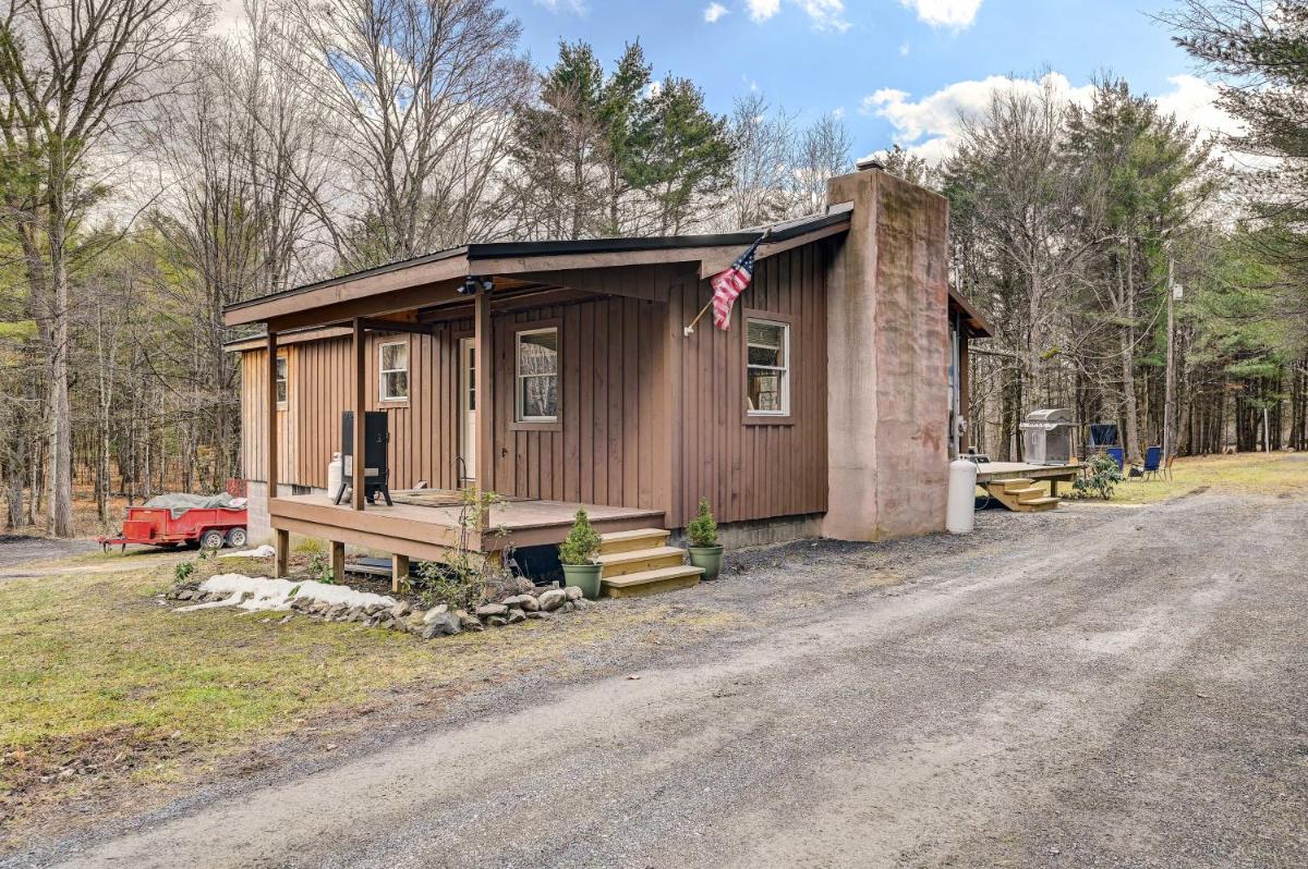 Catskills Getaway with Hot Tub on 45 Acres! - Housity