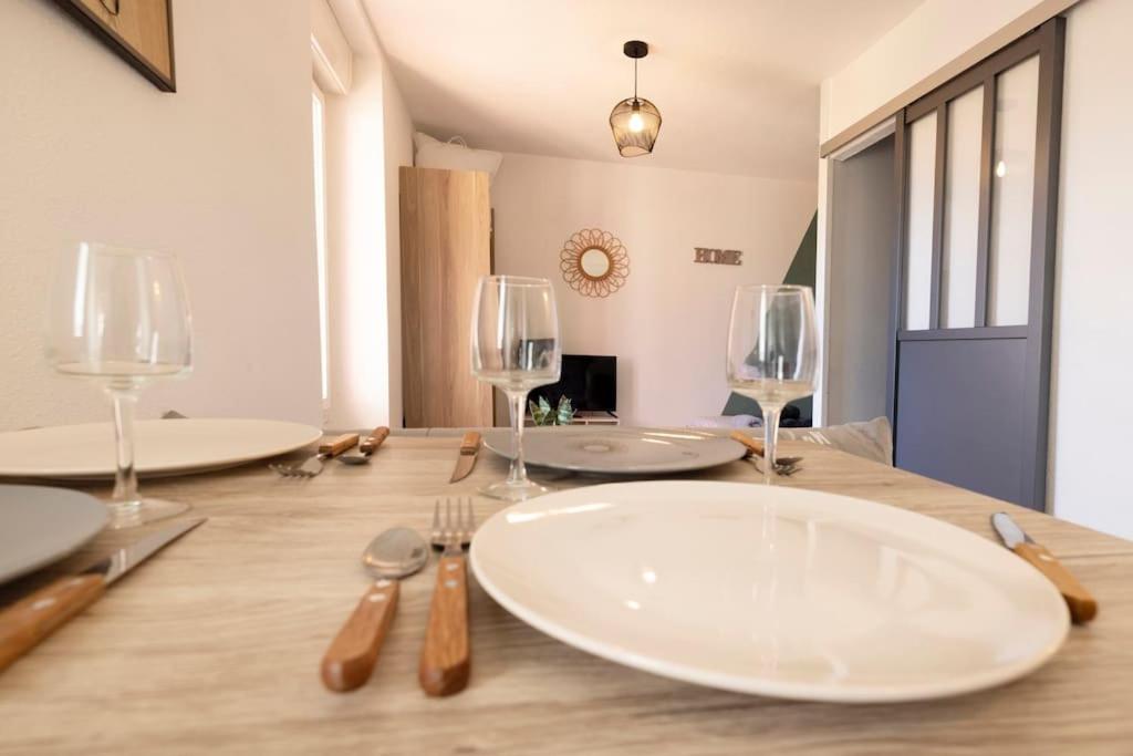Home Studio - Tout équipé - proche Centre- Terrasse - Hizvo