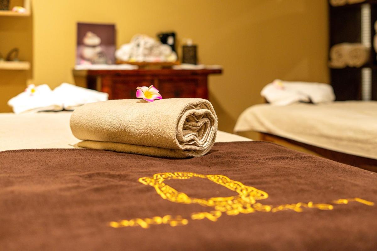 Un ou plusieurs lits dans un hébergement de l'établissement Hotel Bastide & SPA - Villa de Lourmarin