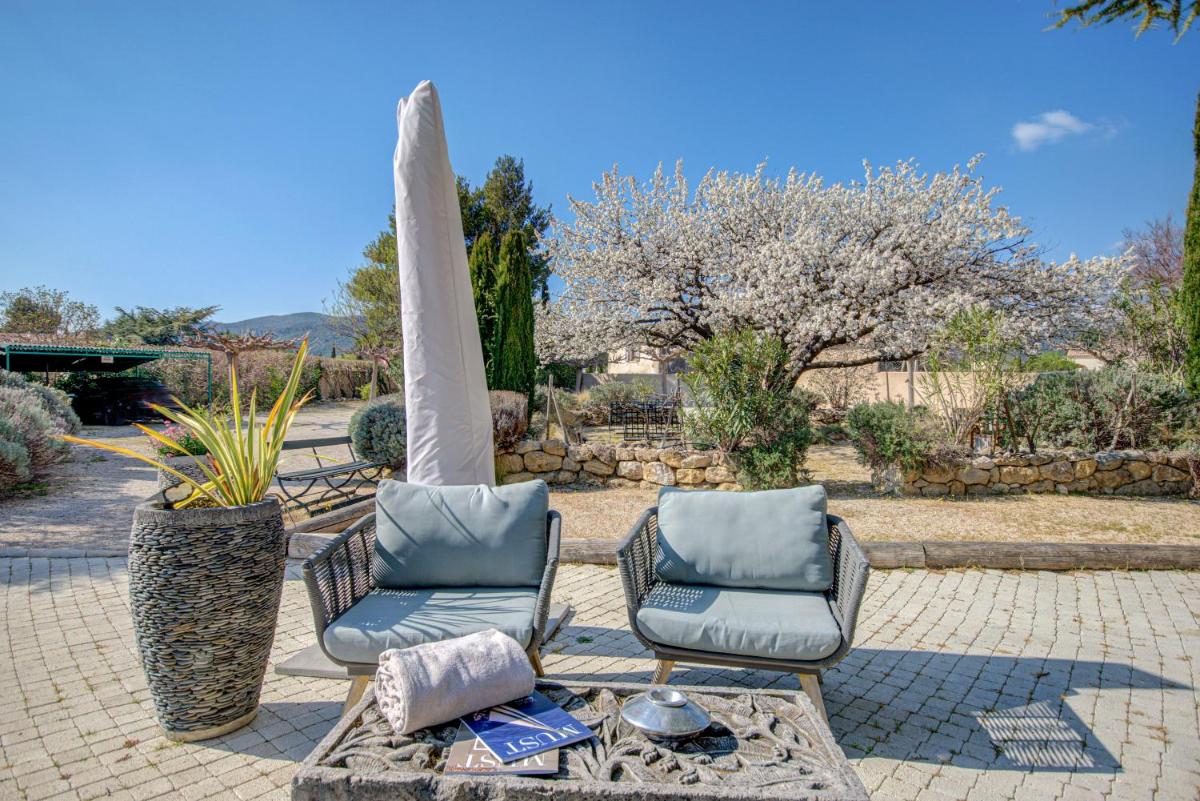 Jardin de l'établissement Hotel Bastide & SPA - Villa de Lourmarin