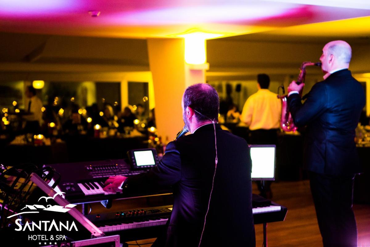 Os clientes hospedados em Santana Hotel & SPA