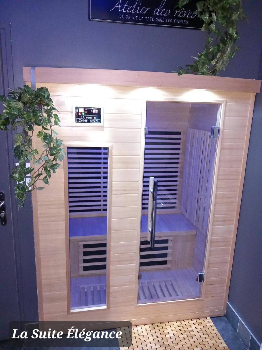 Chambre avec spa, piscine et sauna privatif - Housity