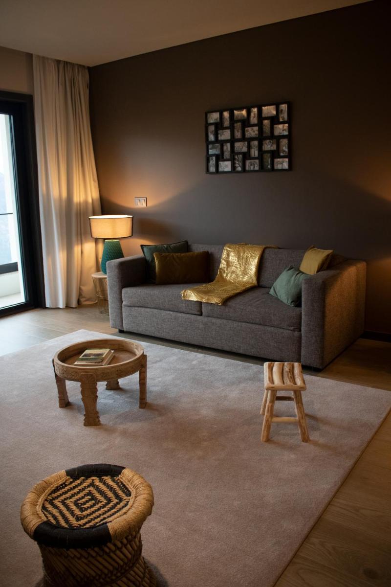 Uma área de estar em MW Douro Wine & Spa