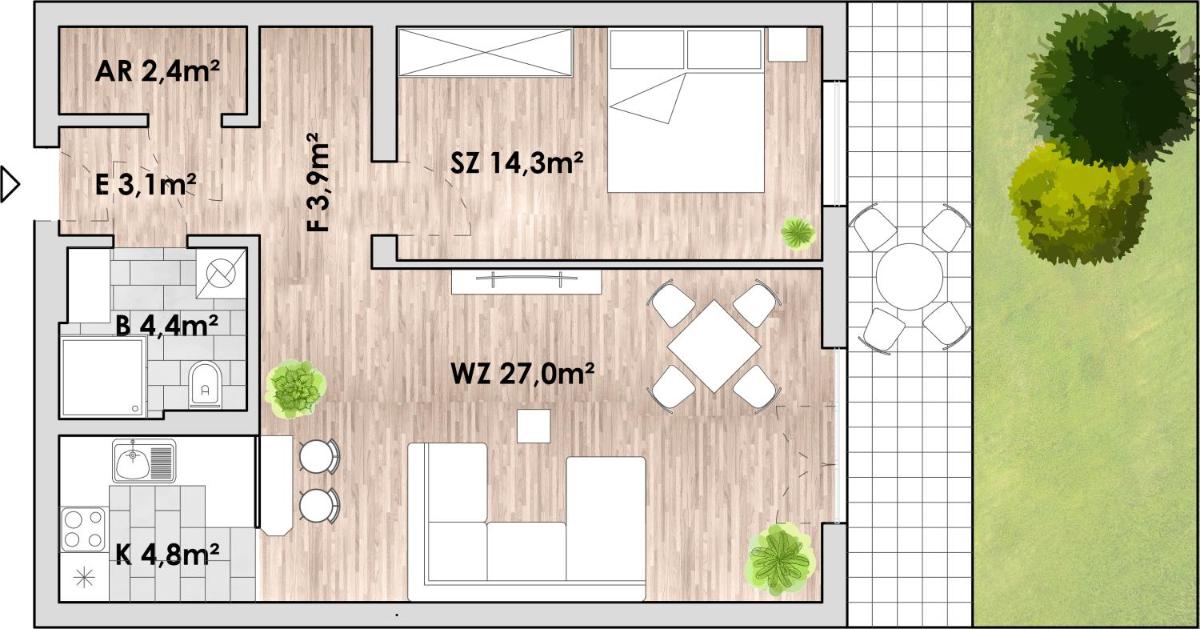 Ostsee-Ferienwohnung-Lipsia - Hizvo