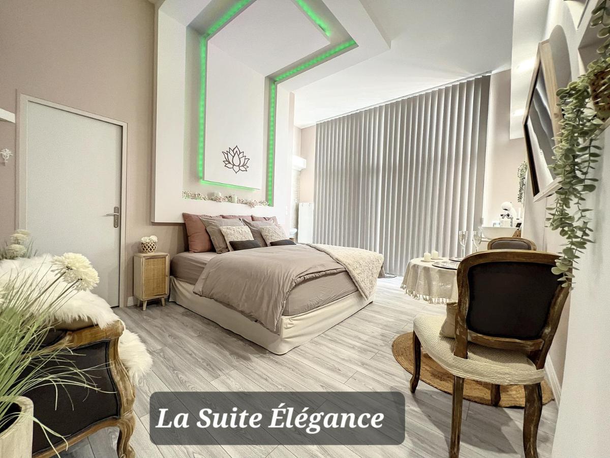 Chambre avec spa, piscine et sauna privatif - Housity