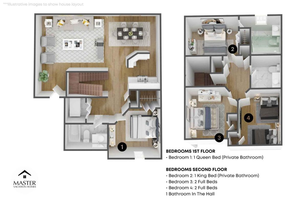 4 Bedrooms 3 Bathrooms Encantada 3095 Yl - Housity
