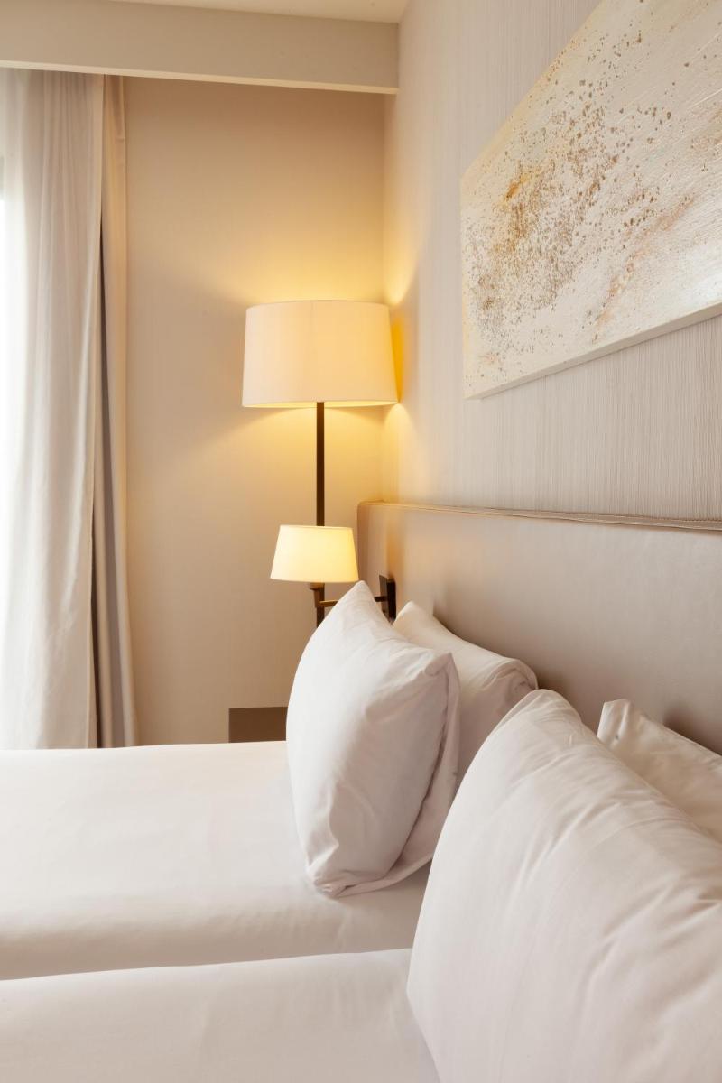 Cama o camas de una habitación en Montanyà