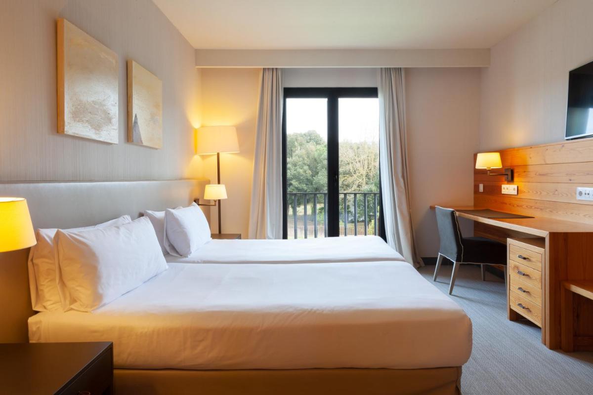 Cama o camas de una habitación en Montanyà
