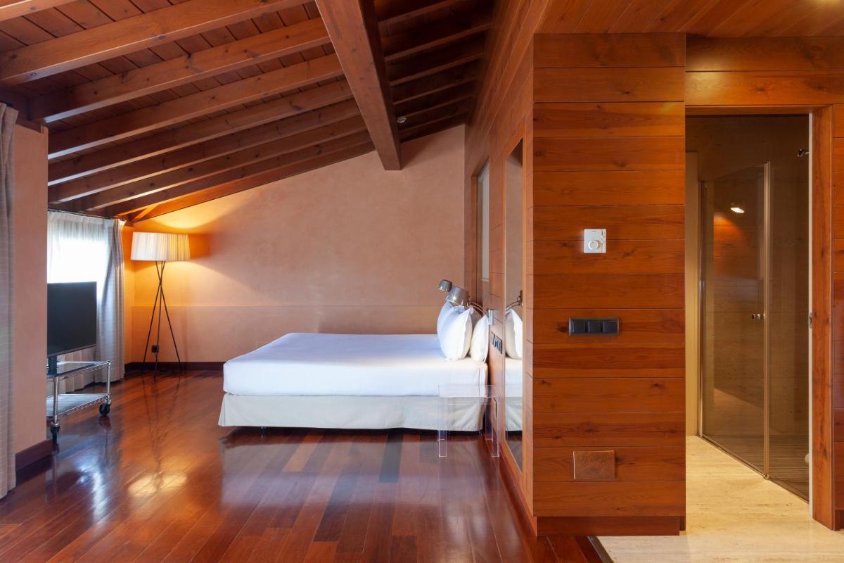 Cama o camas de una habitación en Montanyà