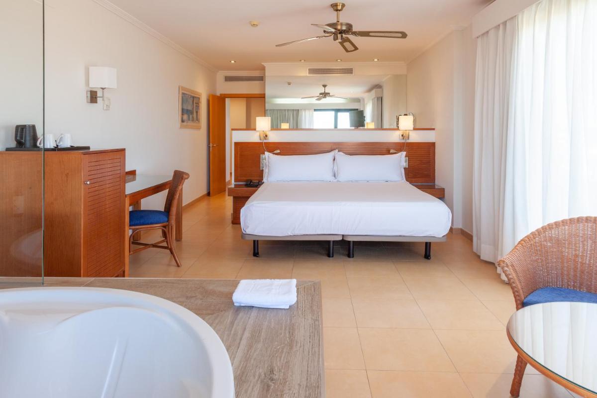 Cama o camas de una habitación en Playamarina
