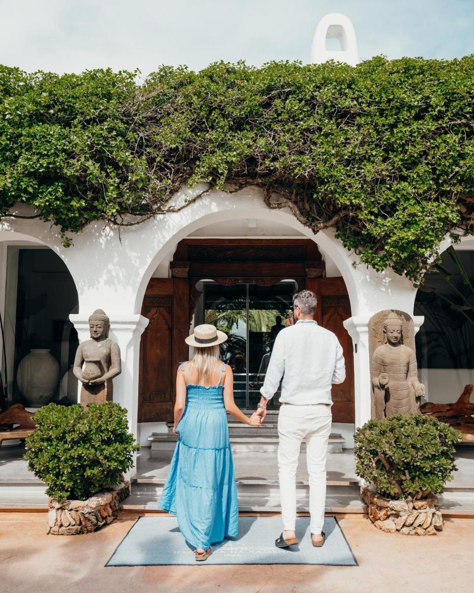 Clientes alojados en Hacienda Na Xamena, Ibiza