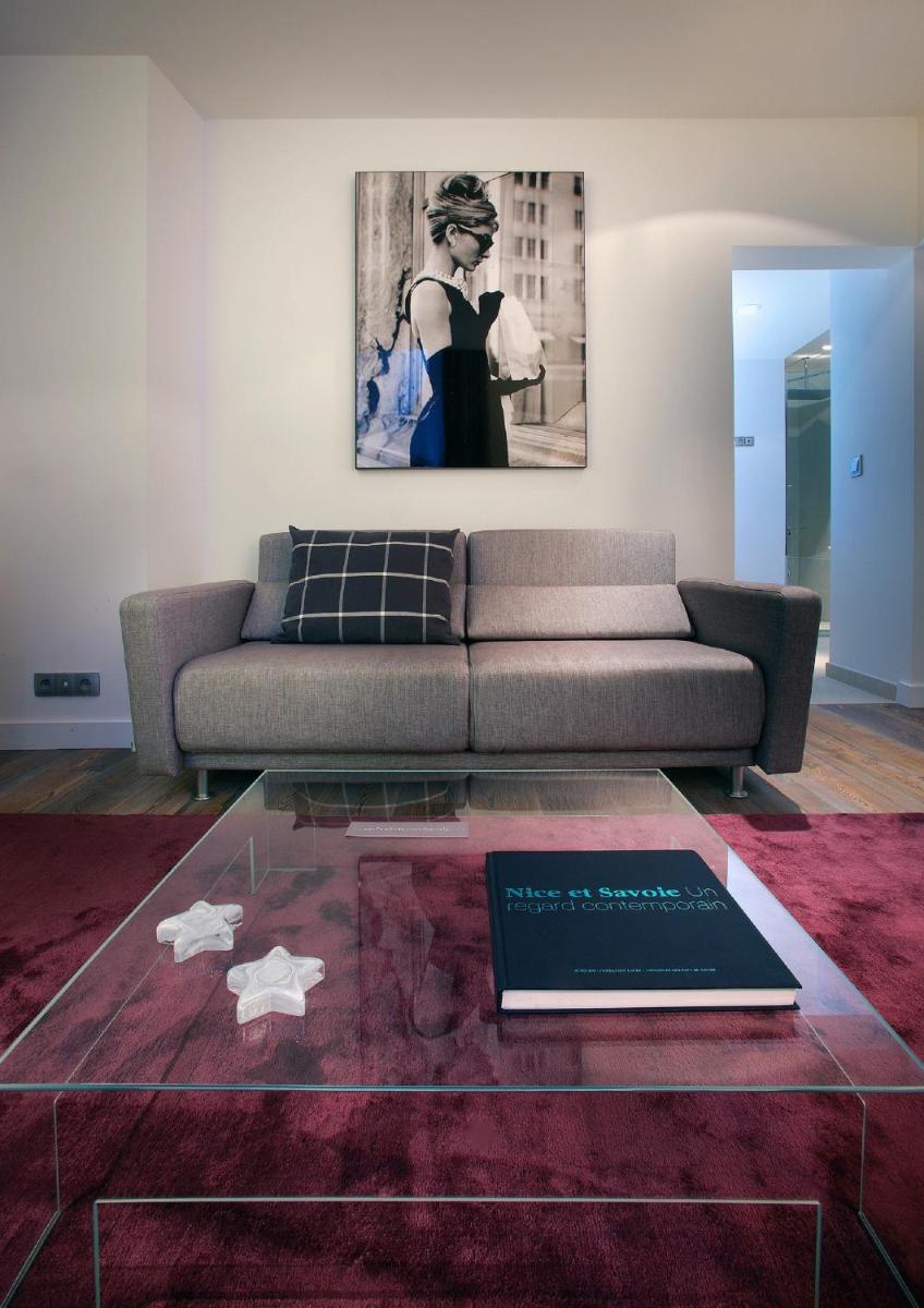 Coin salon dans l'établissement Petit Hôtel Confidentiel