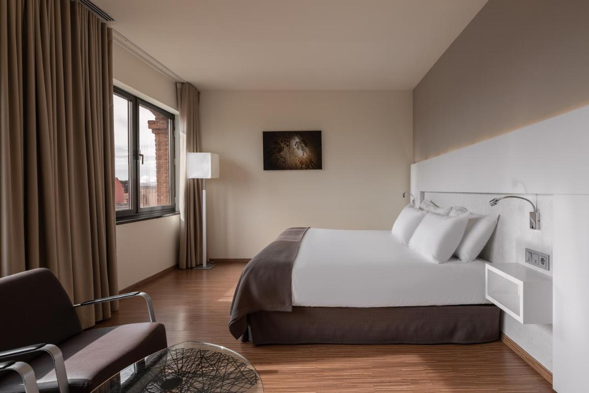 Cama o camas de una habitación en Eurostars Vía de la Plata