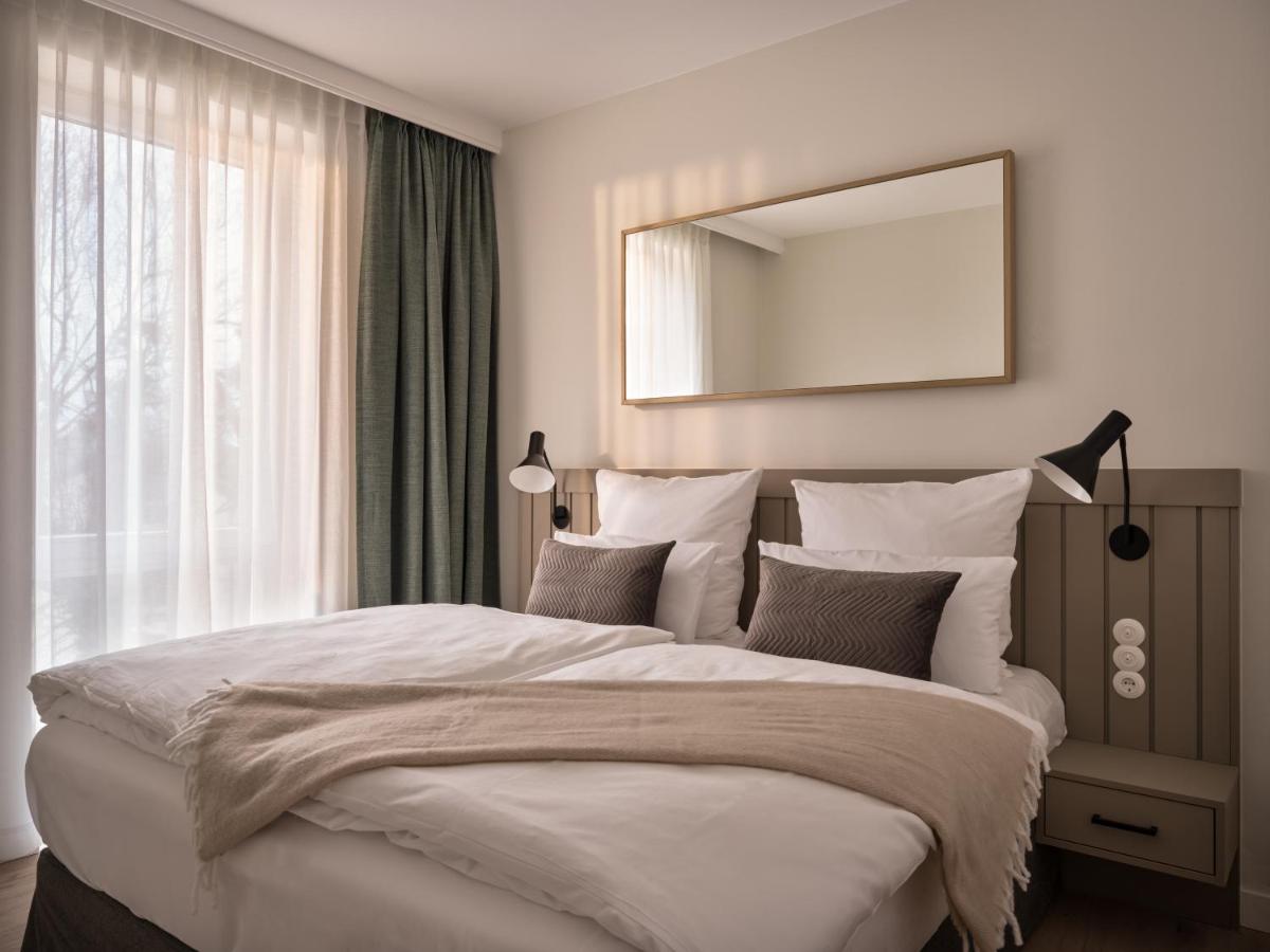 Ein Bett oder Betten in einem Zimmer der Unterkunft the breeze