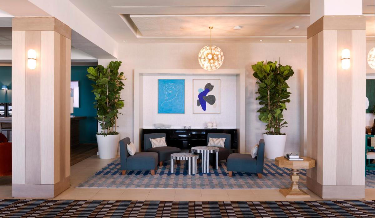 Zona de estar de Eurostars Sitges