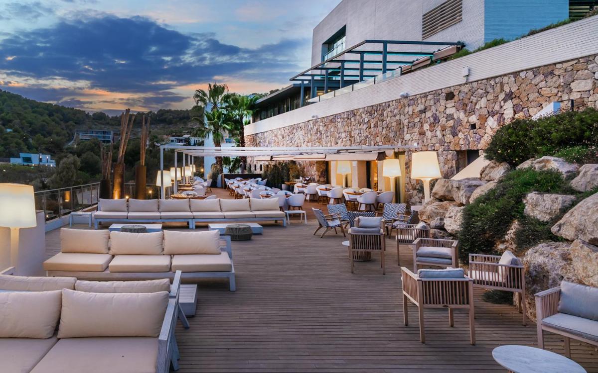 Zona de estar de Eurostars Sitges