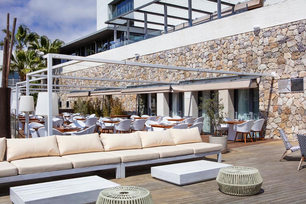 Zona de estar de Eurostars Sitges