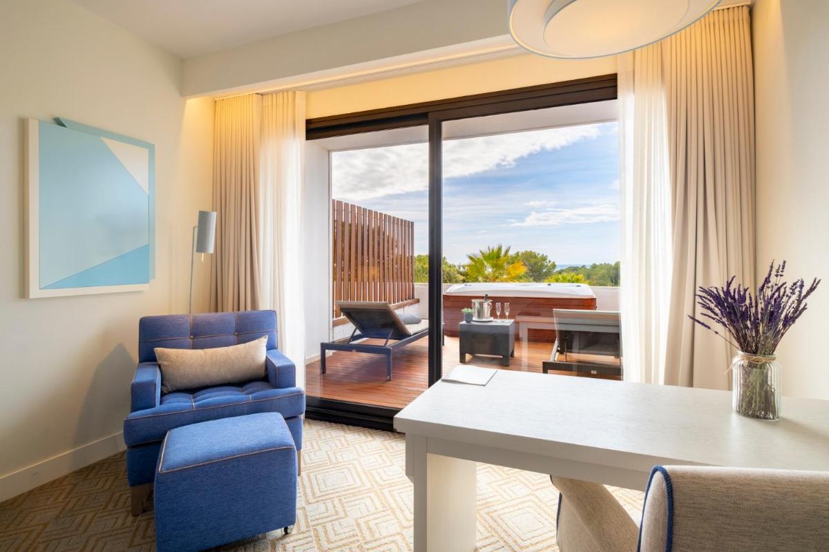 Zona de estar de Eurostars Sitges