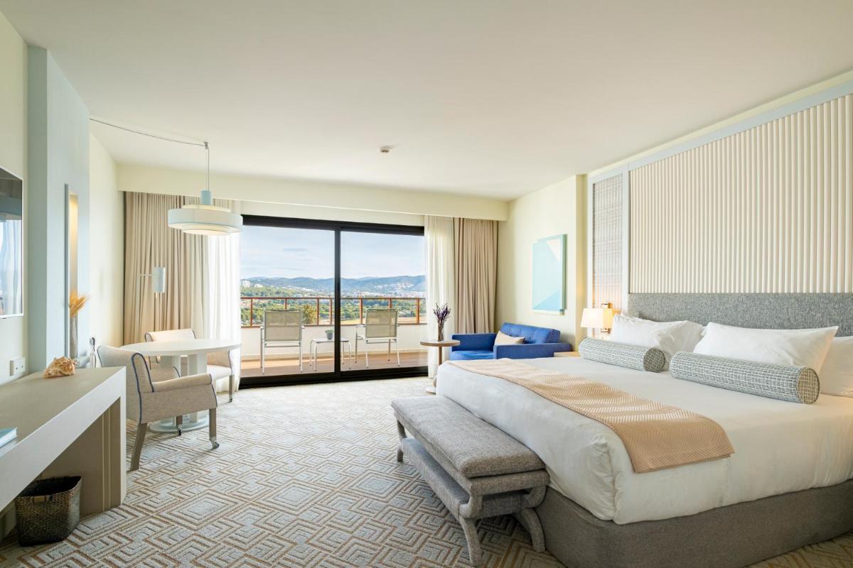 Cama o camas de una habitación en Eurostars Sitges