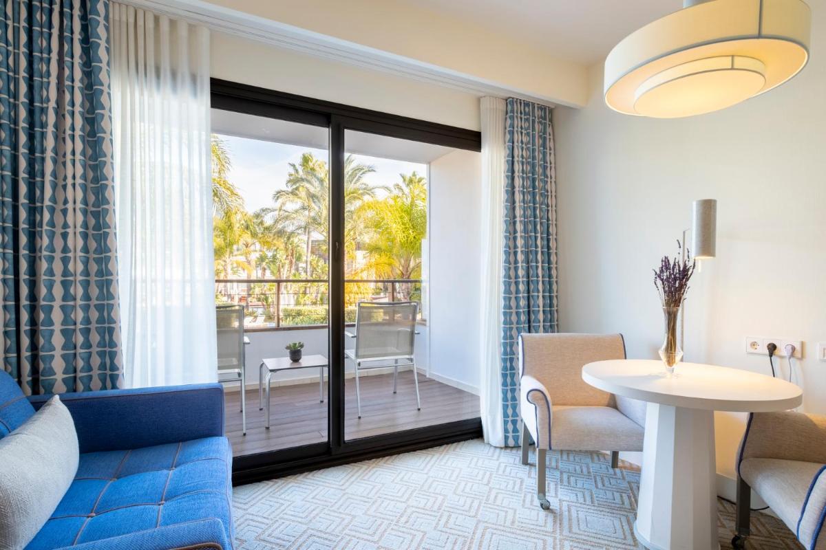 Zona de estar de Eurostars Sitges