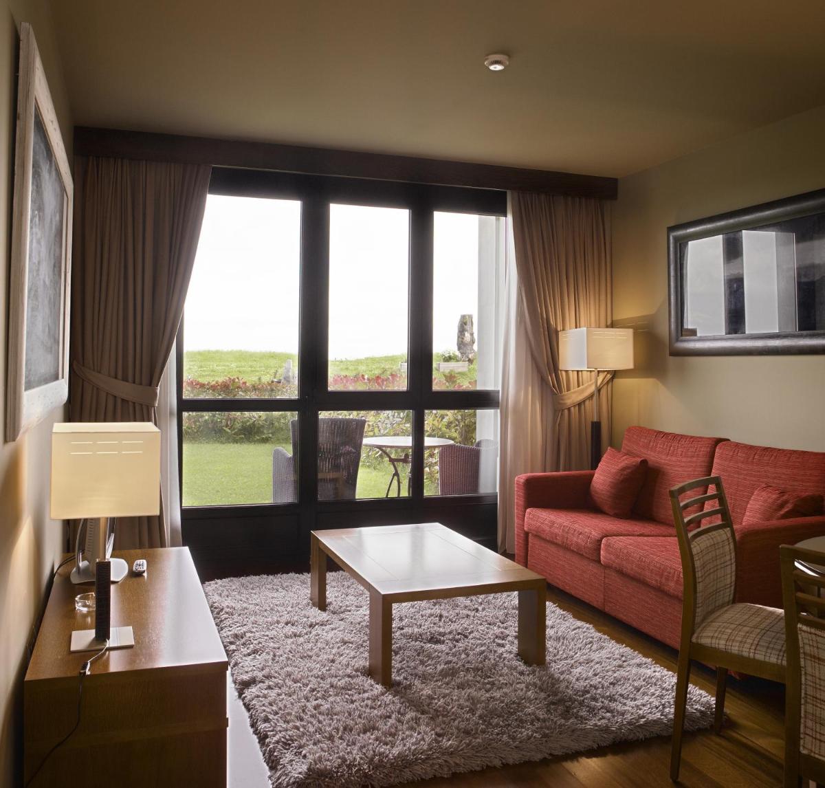 Zona de estar de Hosteria de Torazo Nature Hotel & Spa