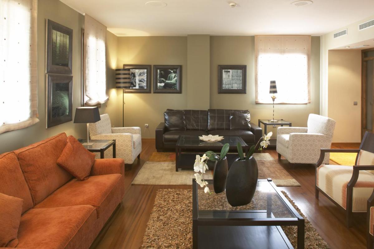 Zona de estar de Hosteria de Torazo Nature Hotel & Spa