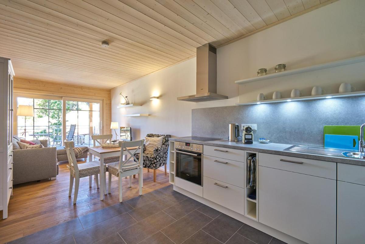 Küche/Küchenzeile in der Unterkunft Alb Appartements