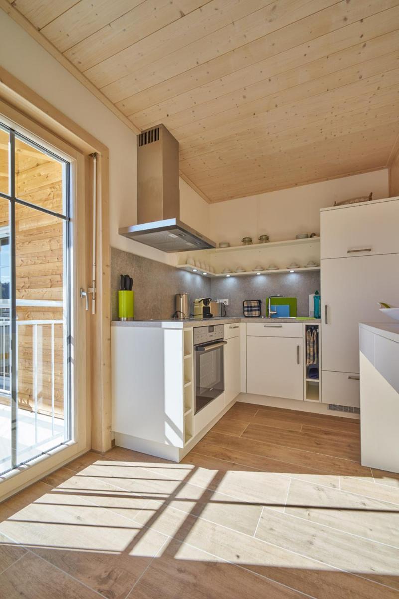 Küche/Küchenzeile in der Unterkunft Alb Appartements