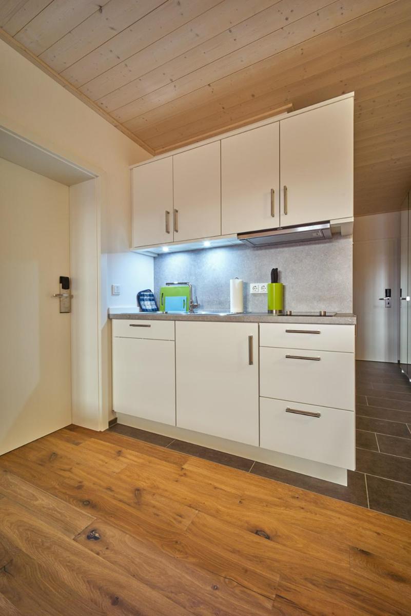 Küche/Küchenzeile in der Unterkunft Alb Appartements