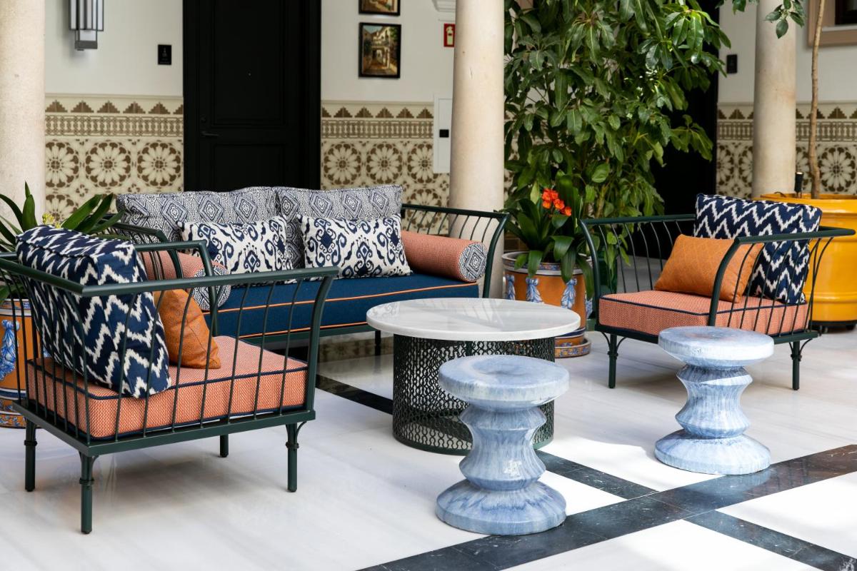 Zona de estar de Hotel Casa Palacio Don Ramón