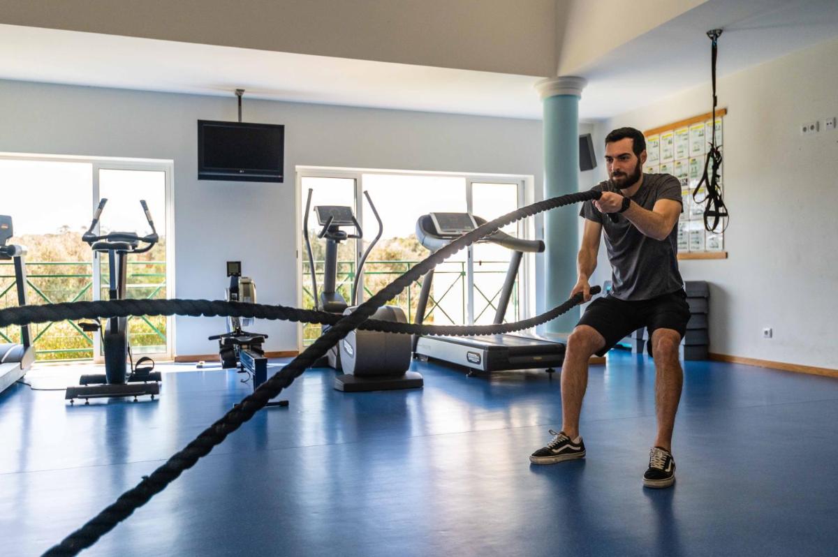 O centro de fitness e/ou as comodidades de fitness de Vale d'Oliveiras Quinta Resort & Spa