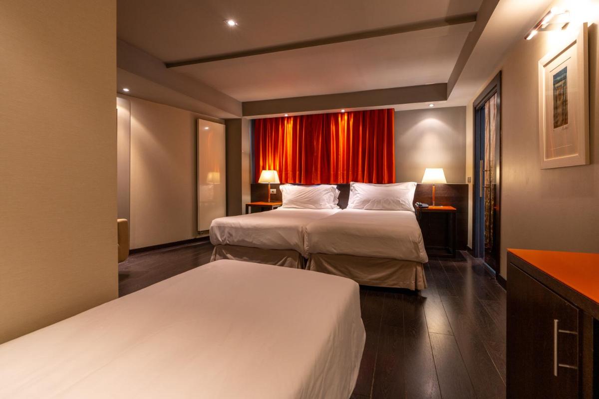 Cama o camas de una habitación en Hotel La Trufa Negra