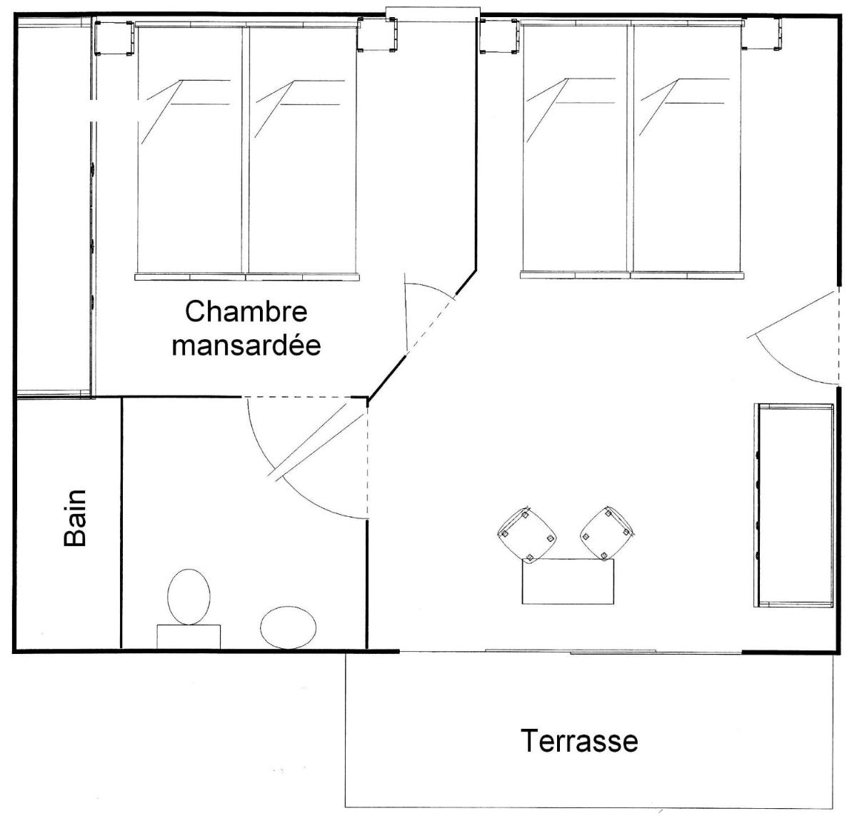 Plan de l'établissement Beaulieu