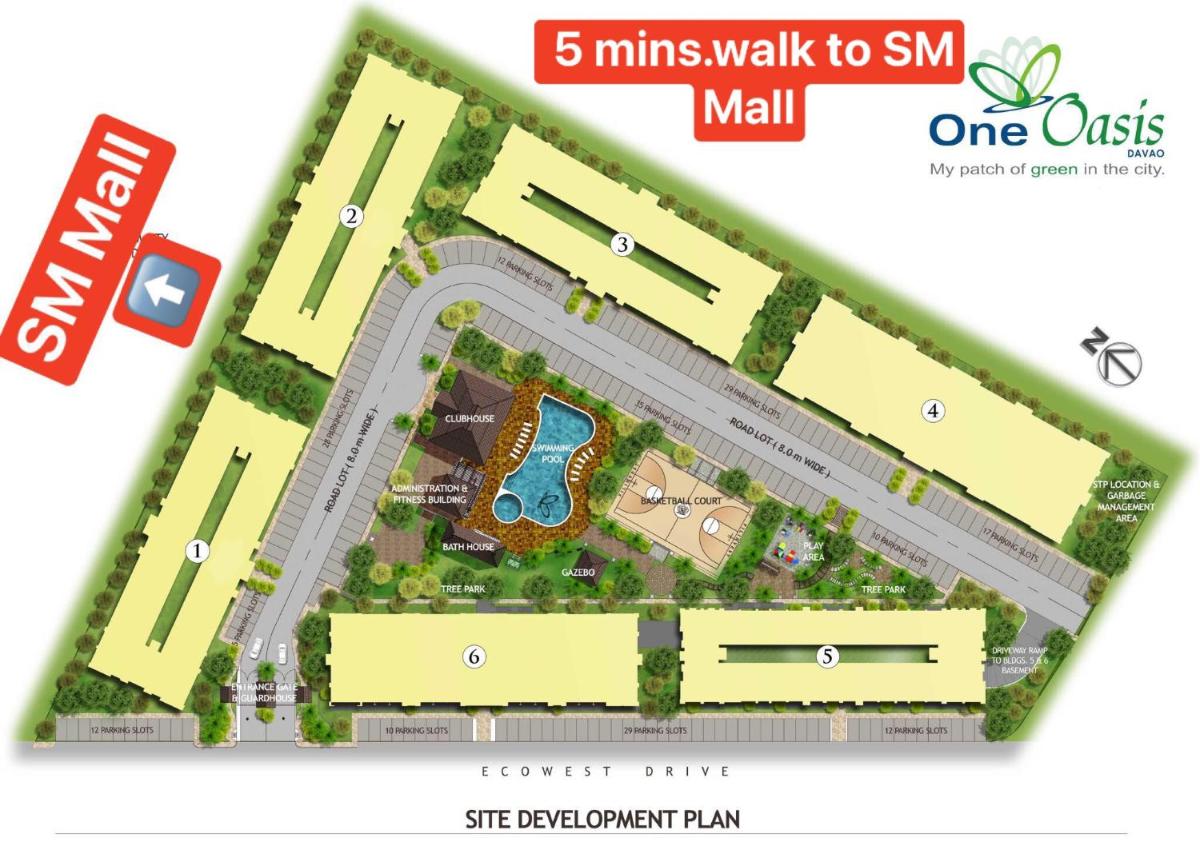 Davao 2br One Oasis Beside SM Mall-Wifi - Housity