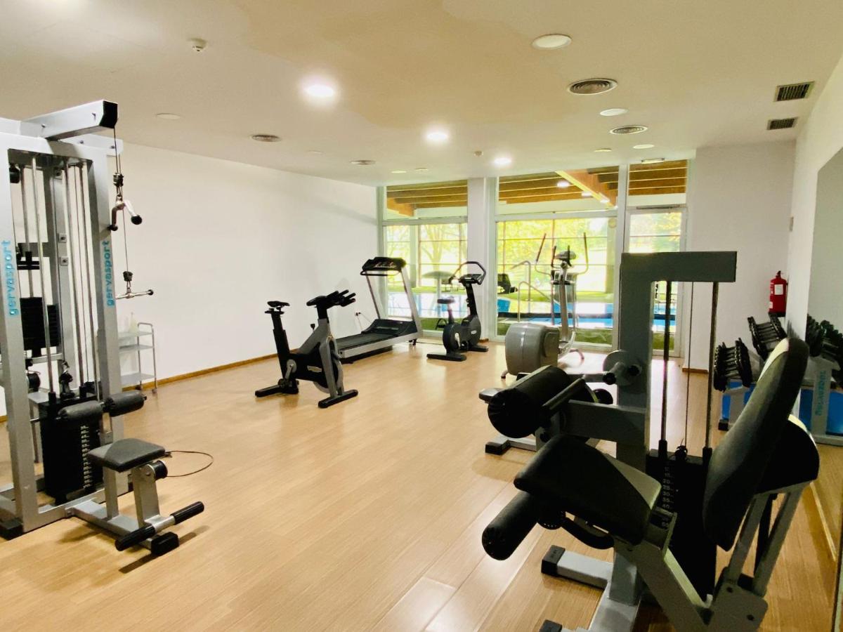 Gimnasio o instalaciones de fitness de Oca Palacio De La Llorea Hotel & Spa