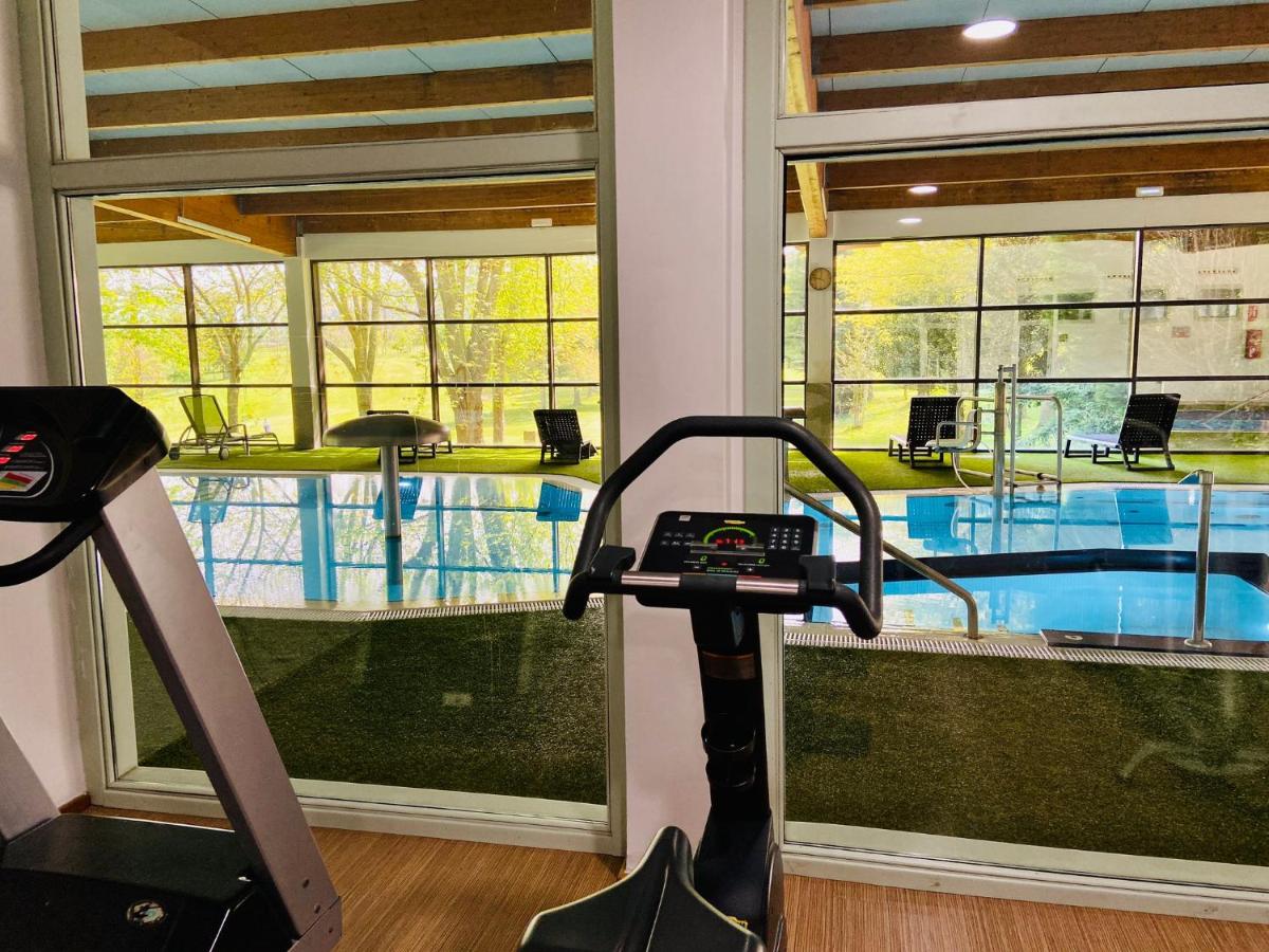 Gimnasio o instalaciones de fitness de Oca Palacio De La Llorea Hotel & Spa
